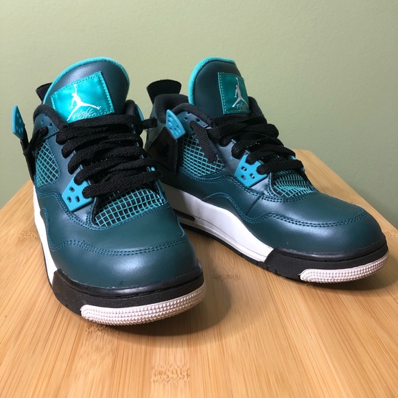 Air Jordan 4 Retro 30th BG TEAL - Picture 2 of 4